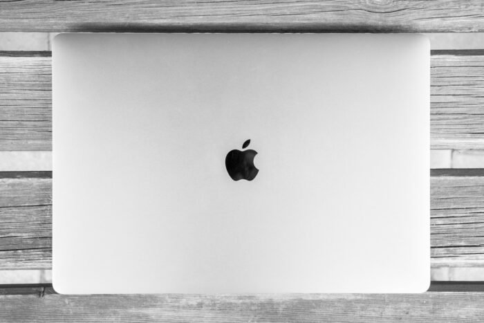 Apple MacBook on the desk