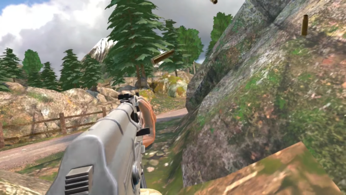 Екранна снимка на изпълнителите VR, изиграна на Oculus Quest 2