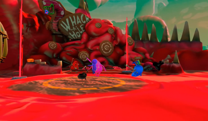Screenshot of Trover Saves the Universe, played on Oculus Quest 2