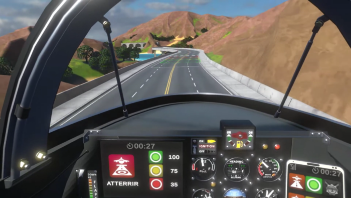 Skærmbillede af Ultrawings 2, spillet på Oculus Quest 2